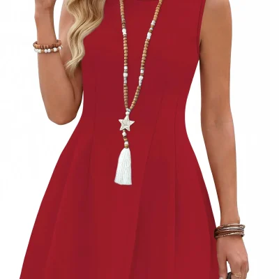 A-Line Mini Dress