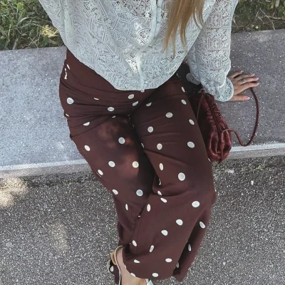 Polka Dot Trousers