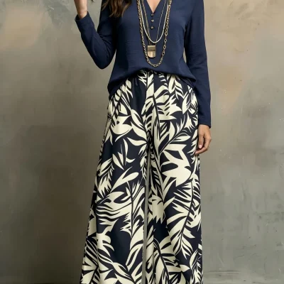 2 Piece Boho  Outfit Set